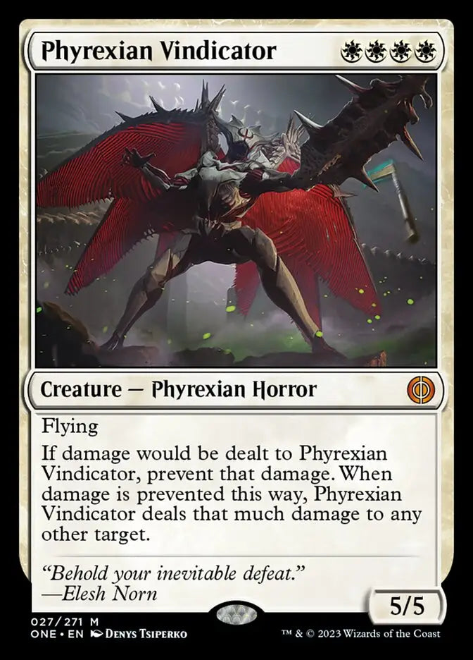 Phyrexian Vindicator [Phyrexia: All Will Be One] - Magic Card Single