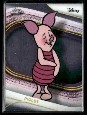 🌟 Piglet, 2025 Topps Chrome Disney #144 🌟 - Non-Sports Card Single