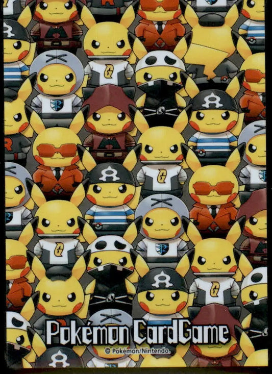 Pikachu Poncho Villains Individual Card Sleeve Pokemon Center Japan Original 1x - Card Supplies