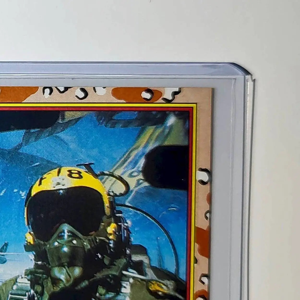 Pilot’s-Eye View 1991 Topps Desert Storm #24 Card