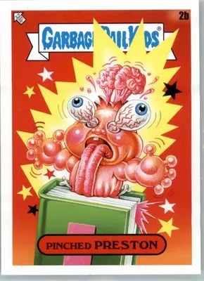 Pinched Preston - 2022 Topps Garbage Pail Kids: Book Worms - #2b - Non_sport - Non-Sports Card Single