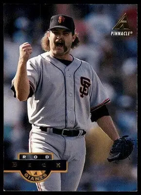 Pinnacle Rod Beck 118 San Francisco Giants LP - Baseball Card Single