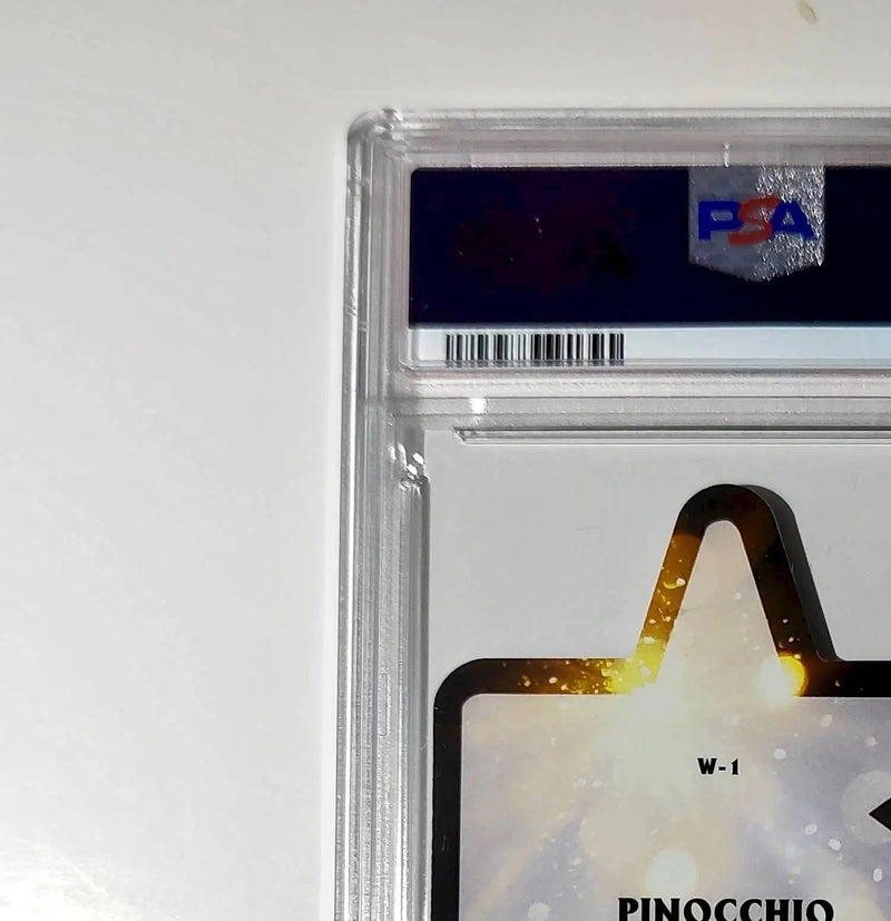 Pinocchio 2025 Topps Chrome Disney #W-1 Wish Upon A Star Die Cut Pinocchio PSA 8 - Non-Sports Card Single