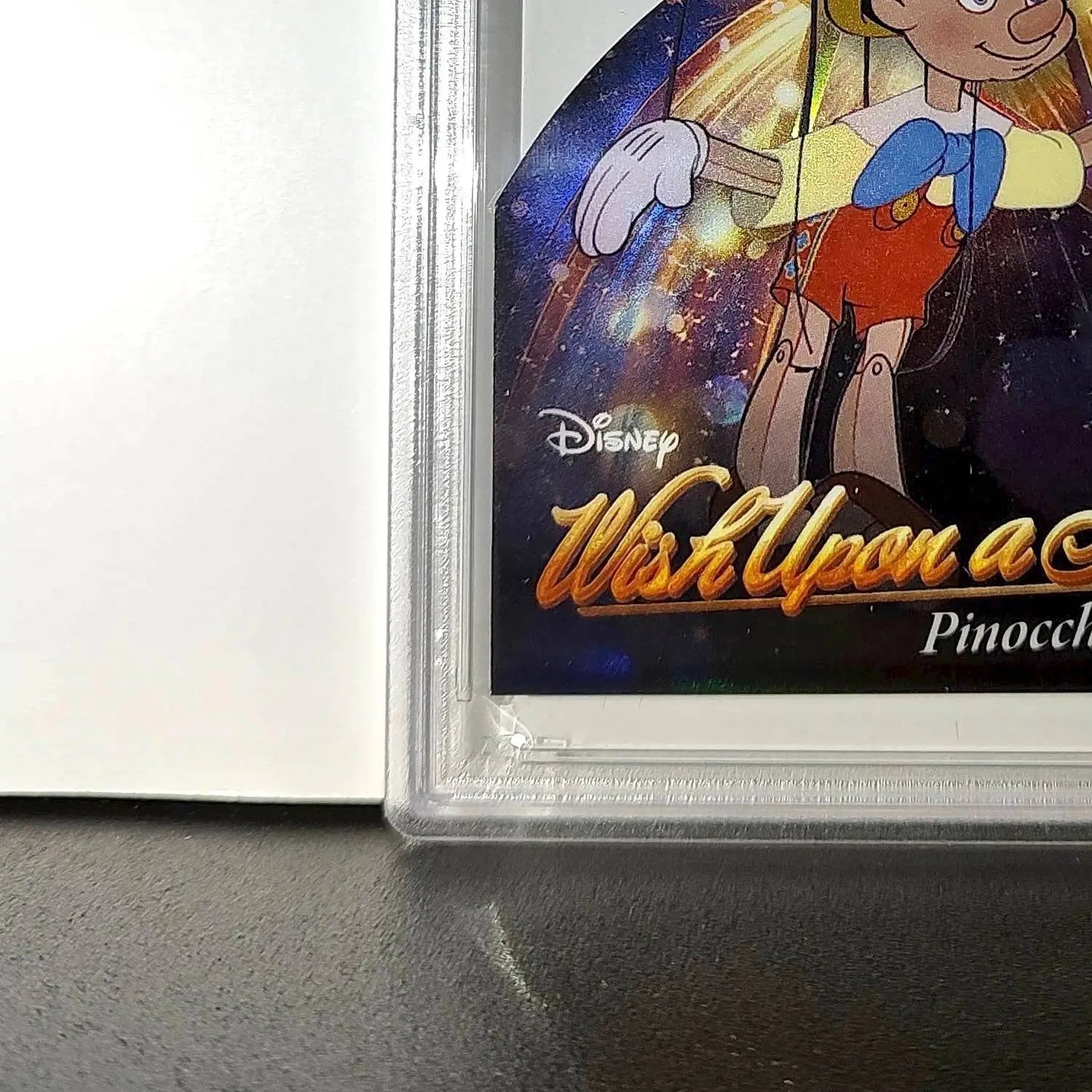 Pinocchio 2025 Topps Chrome Disney #W-1 Wish Upon A Star Die Cut Pinocchio PSA 8 - Non-Sports Card Single