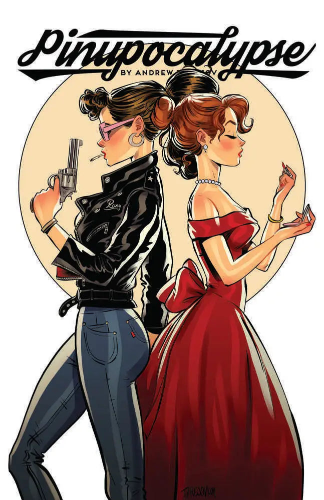 Pinupocalypse #1 Cover C features a classic homage to pinup-style comic book art