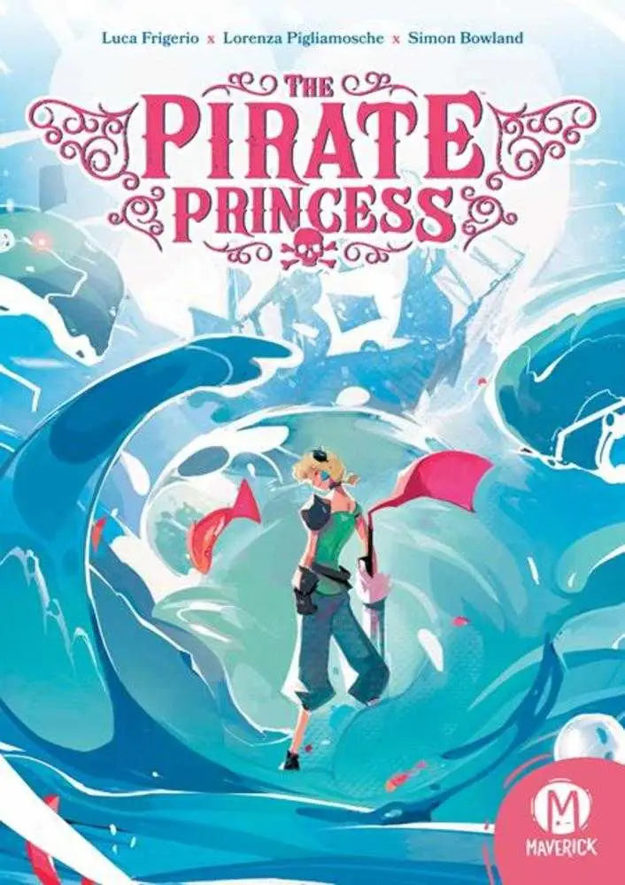 Pirate Princess TPB book cover featuring the adventurous pirate princess and pirate king