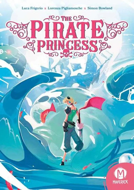 Pirate Princess TPB book cover featuring the adventurous pirate princess and pirate king