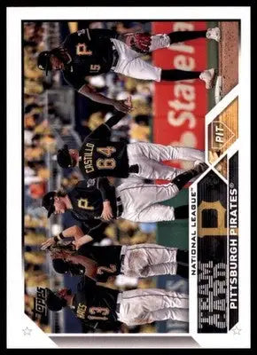 Pittsburgh Pirates 2023 Topps #430 Pittsburgh Pirates - Baseball Card Single