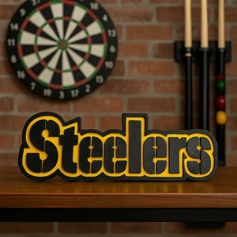 Pittsburgh Steelers Logo - Black & Gold
