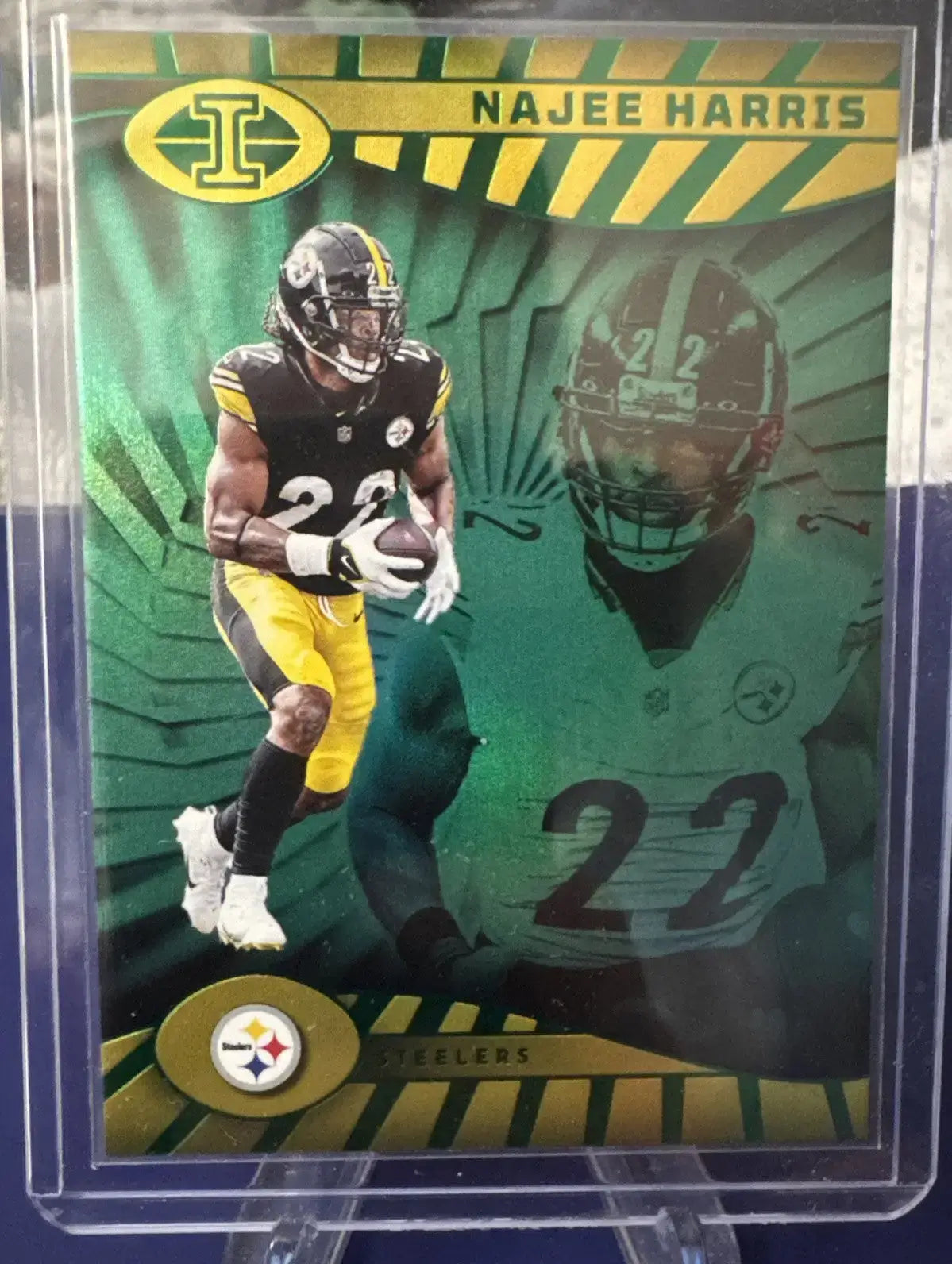 Pittsburgh Steelers Lot Emerald 2024 Panini Illusions Wilson Harris Watt - Football Card Single