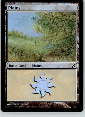 Plains (285) - Lorwyn - 285 - Foil LP Magic: The Gathering