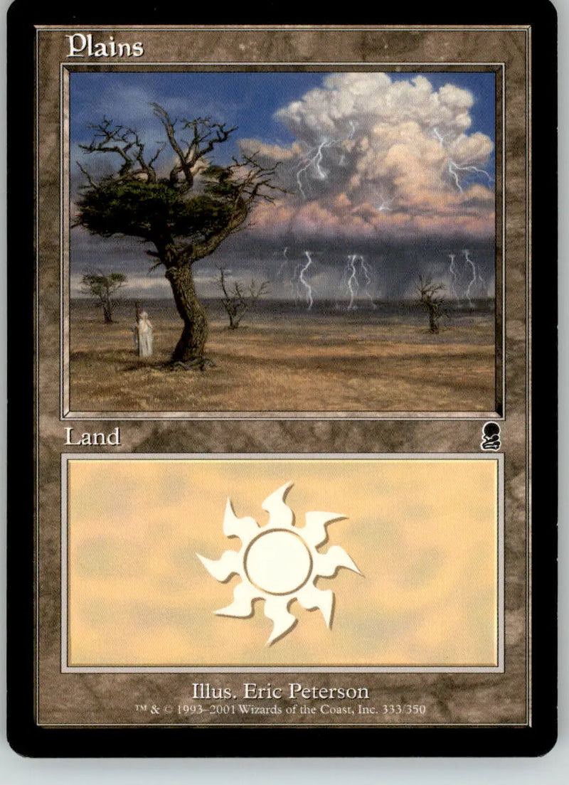 Plains (333) - Odyssey - 333 - LP Magic: The Gathering - Magic Card Single