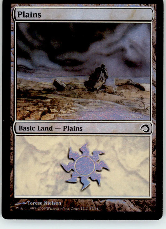 Plains (37) - Premium Deck Series: Slivers - 37 - Foil LP Magic: The Gathering - Magic Card Single