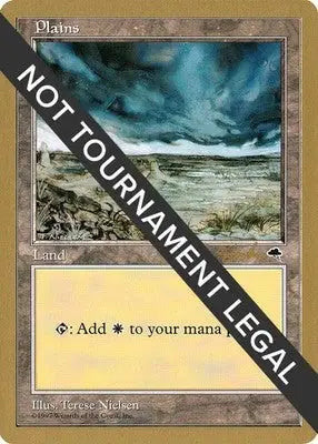 Plains (Ant Hill) - 1998 Brian Hacker World Championship Decks - MP Magic - Magic Card Single