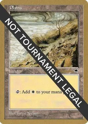 Plains (Dead Tree) - 1998 Brian Hacker World Championship Decks - HP Magic - Magic Card Single
