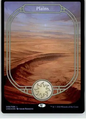 Plains (Full Art) - Unsanctioned - 88 - Foil NM Magic: The Gathering - Magic Card Single