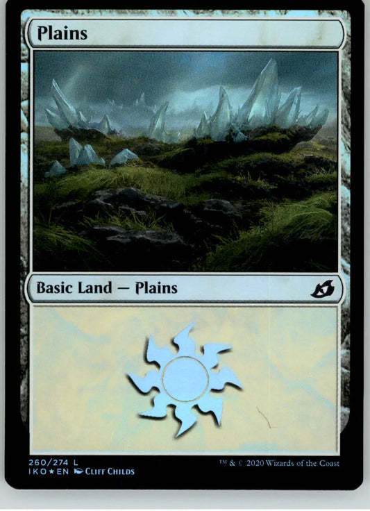 Plains - Ikoria: Lair of Behemoths - 260 - Foil NM Magic: The Gathering