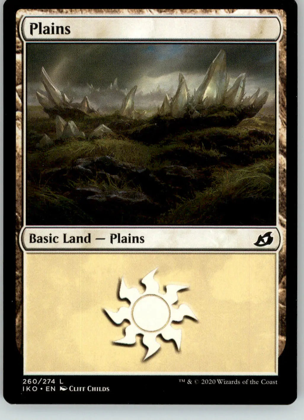 Plains - Ikoria: Lair of Behemoths - 260 - LP Magic: The Gathering - Magic Card Single