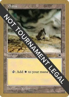 Plains (Rocks) - 1998 Brian Hacker World Championship Decks - HP Magic - Magic Card Single