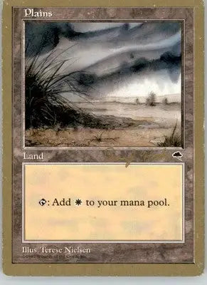 Plains (Shrub) - 1998 Brian Hacker World Championship Decks - MP Magic - Magic Card Single