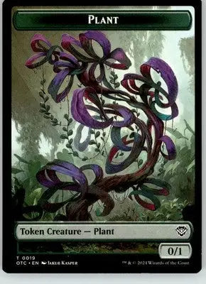 Plant // Sand Warrior Token - Commander: Outlaws of Thunder Junction 19 // 23 NM - Other