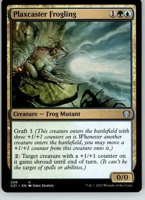 Plaxcaster Frogling - Commander 2021 - 226 - LP Magic: The Gathering - Magic Card Single