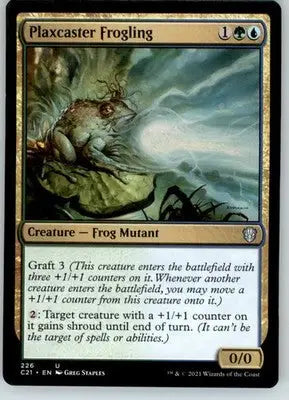 Plaxcaster Frogling - Dissension - LP - #123 - Magic Card Single