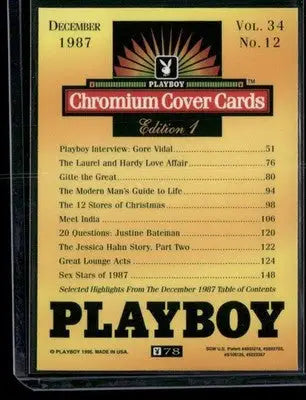 Playboy Edition 1 #78 - Other