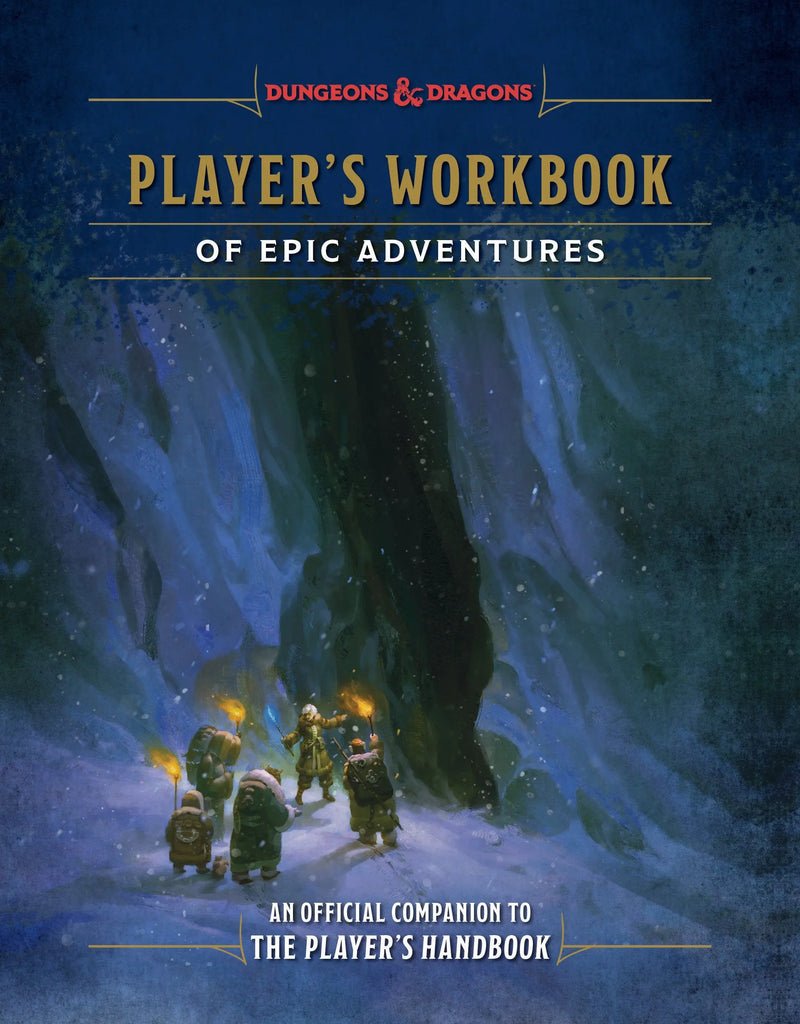 Player’s Workbook Of Epic Adventures (Dungeons & Dragons) - Graphic Novels
