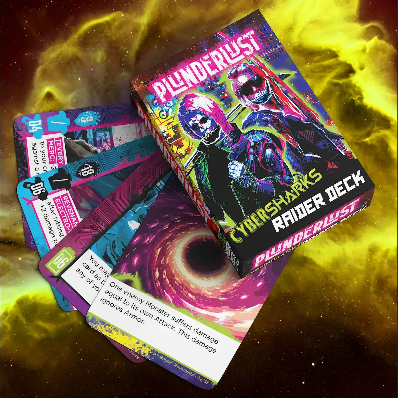 Plunderlust Card Game: Cybersharks Deck - Other