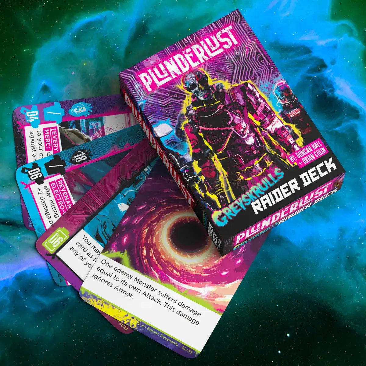 Plunderlust Card Game: Greyskrulls Deck - Card Game