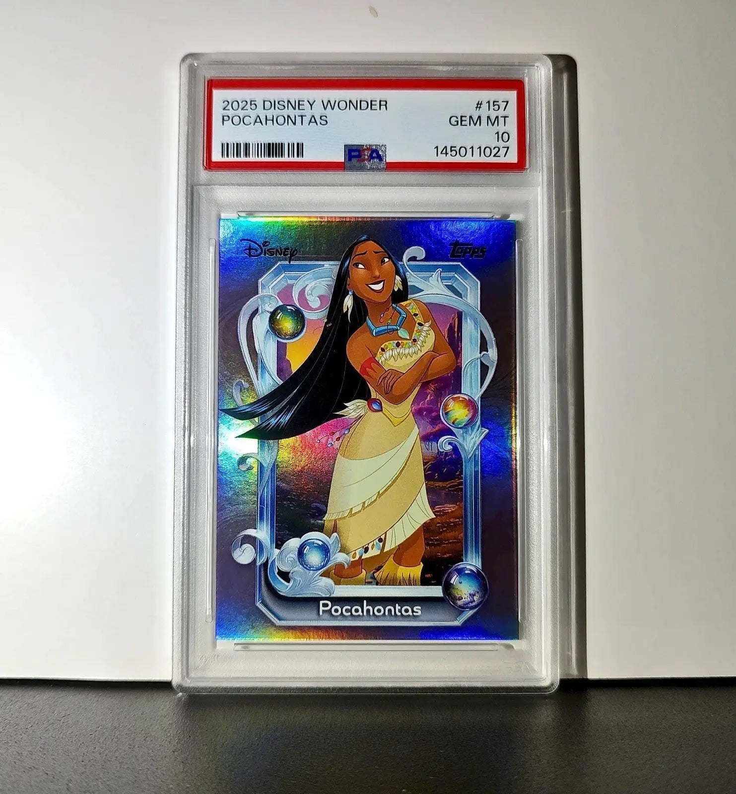 Pocahontas 2025 Topps Disney Cartoon Princess #157 Card Pocahontas PSA 10 - Non-Sports Card Single