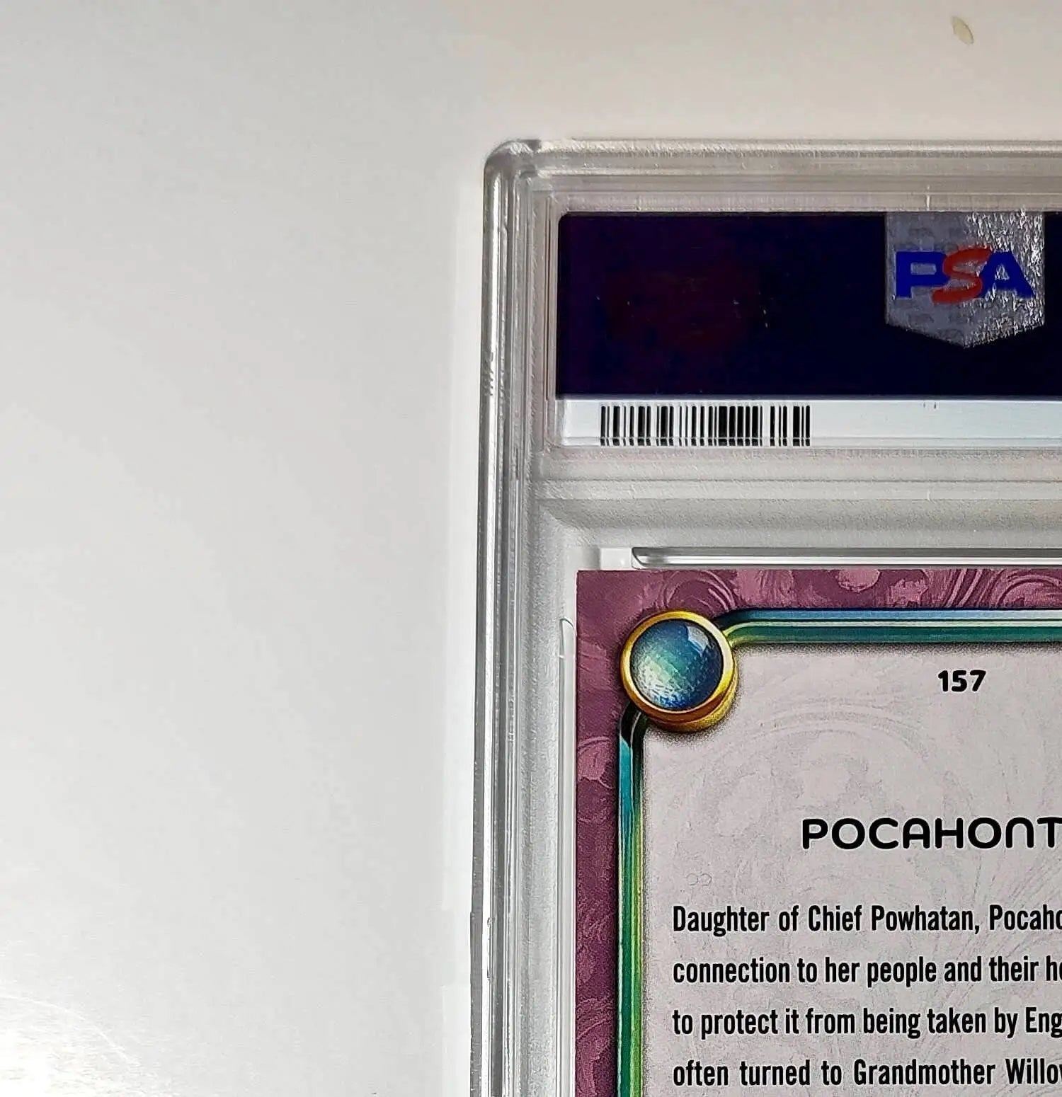 Pocahontas 2025 Topps Disney Cartoon Princess #157 Card Pocahontas PSA 10 - Non-Sports Card Single