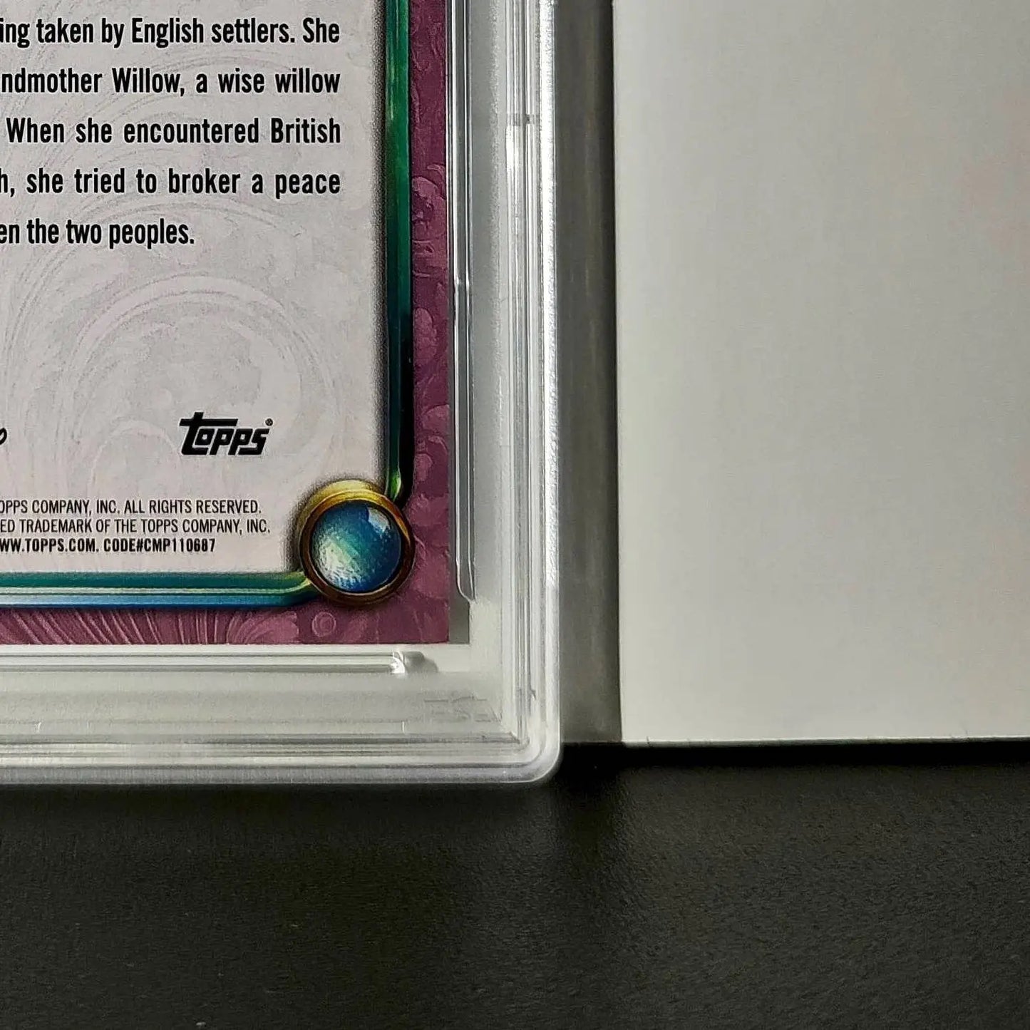 Pocahontas 2025 Topps Disney Cartoon Princess #157 Card Pocahontas PSA 9 - Non-Sports Card Single