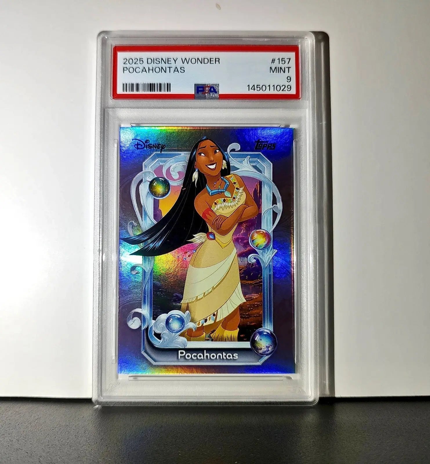 Pocahontas 2025 Topps Disney Cartoon Princess #157 Card Pocahontas PSA 9 - Non-Sports Card Single