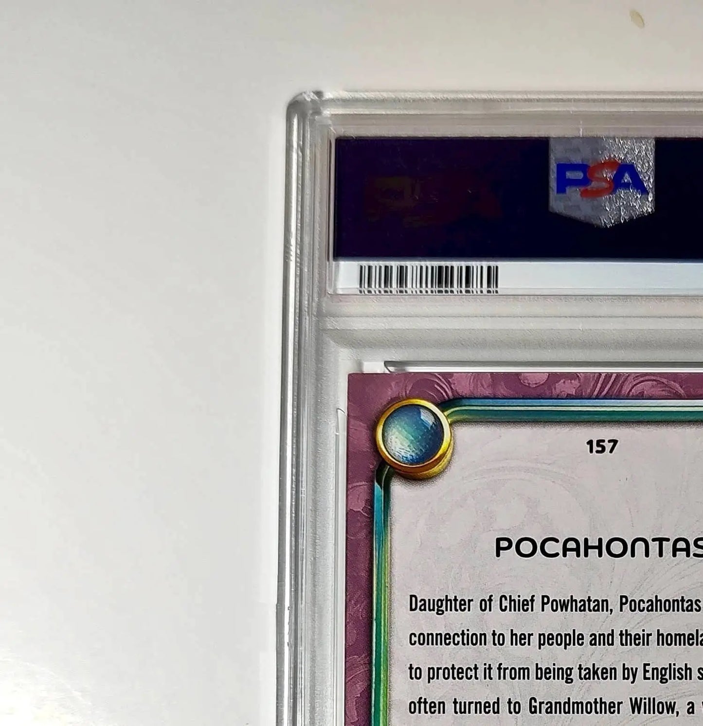 Pocahontas 2025 Topps Disney Cartoon Princess #157 Card Pocahontas PSA 9 - Non-Sports Card Single
