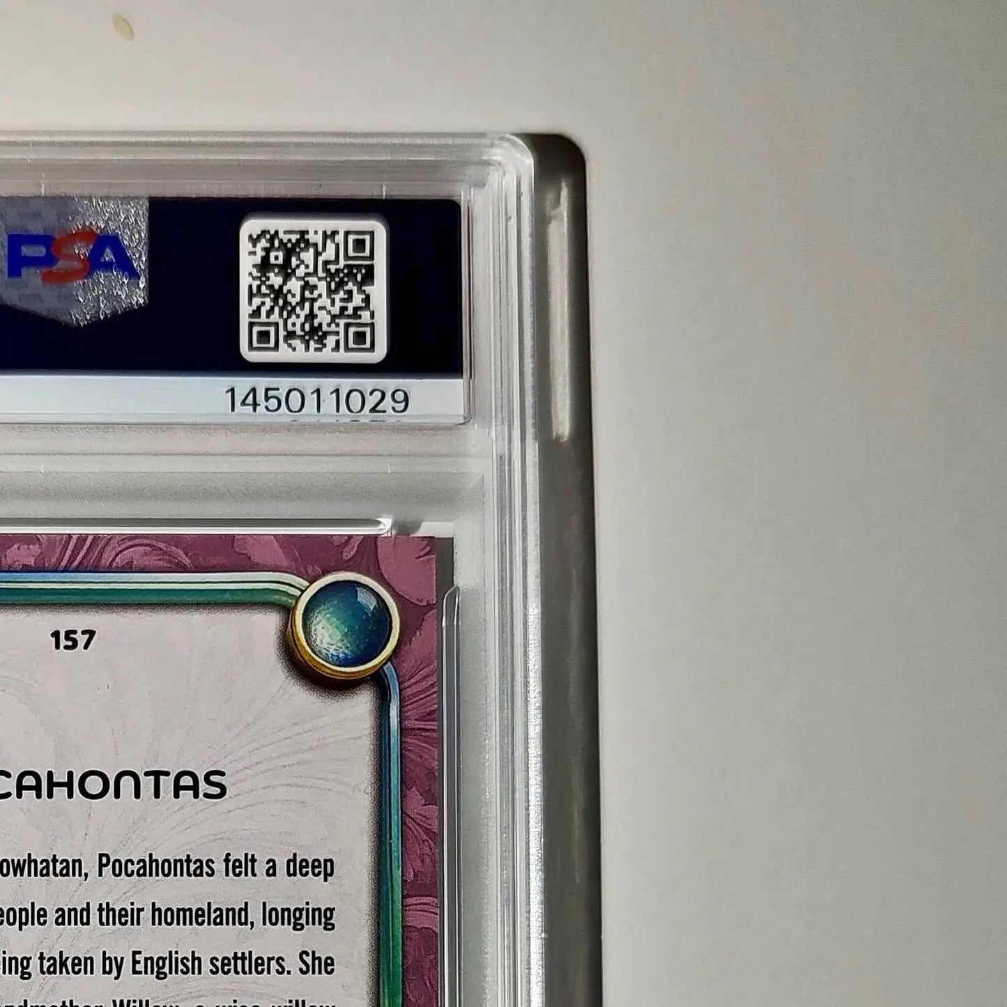 Pocahontas 2025 Topps Disney Cartoon Princess #157 Card Pocahontas PSA 9 - Non-Sports Card Single
