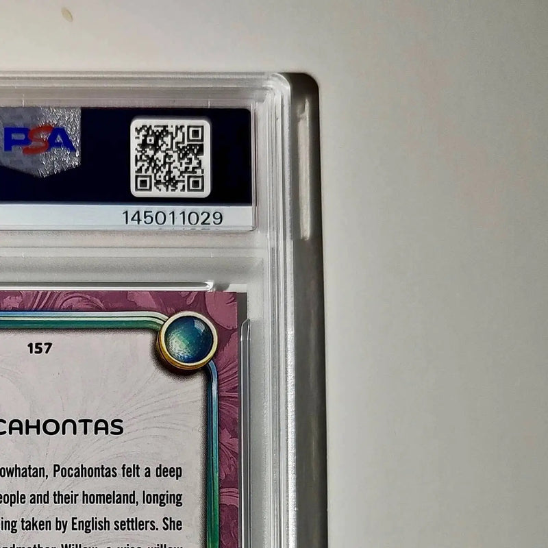 Pocahontas 2025 Topps Disney Cartoon Princess #157 Card Pocahontas PSA 9 - Non-Sports Card Single