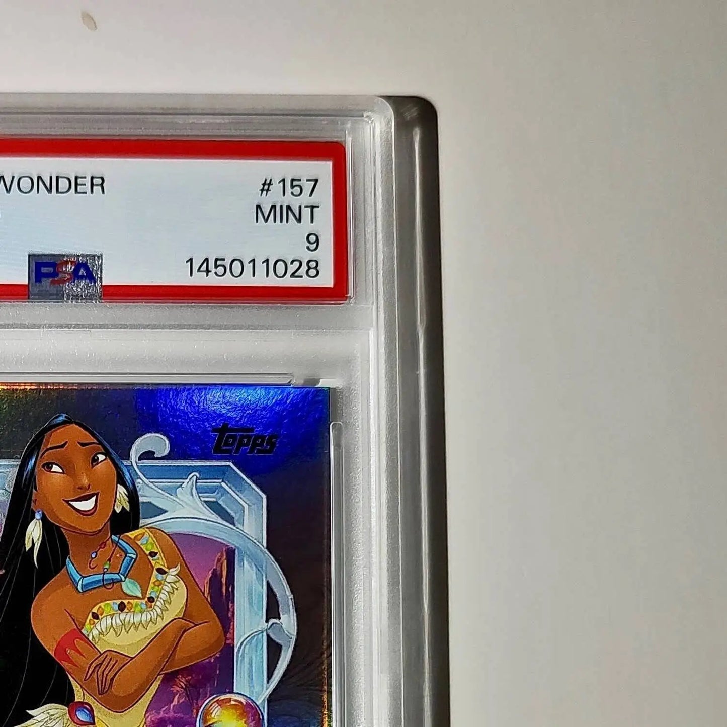 Pocahontas 2025 Topps Disney Cartoon Princess #157 Card Pocahontas PSA 9 MT - Non-Sports Card Single