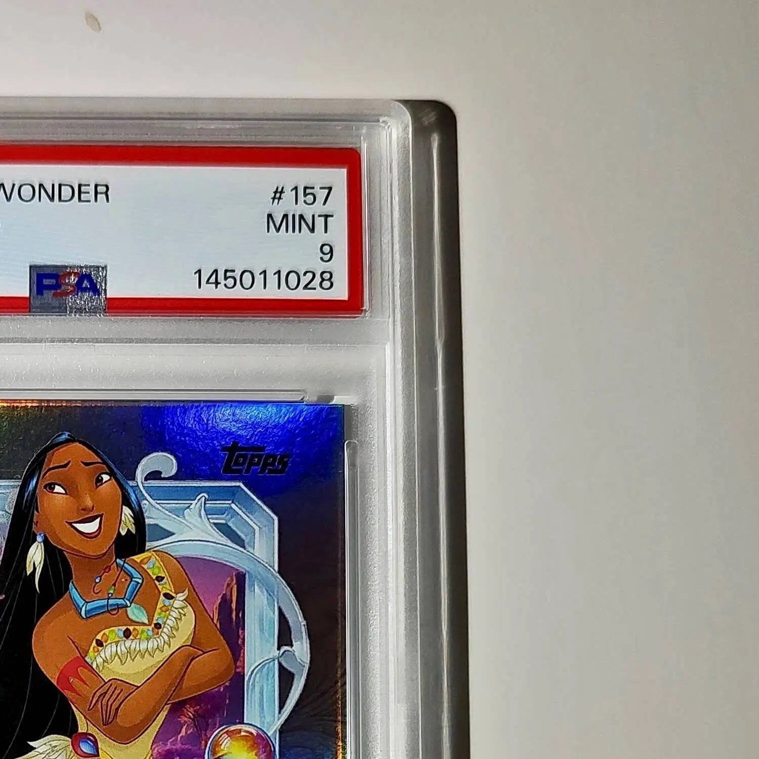 Pocahontas 2025 Topps Disney Cartoon Princess #157 Card Pocahontas PSA 9 MT - Non-Sports Card Single