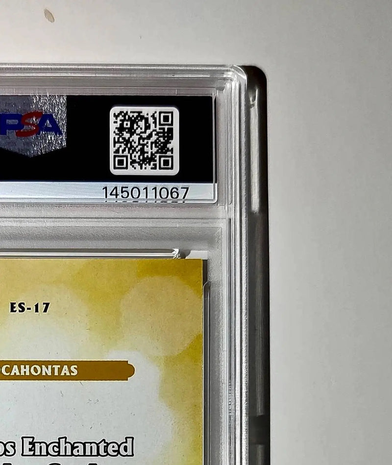 Pocahontas 2025 Topps Disney #ES-17 Enchanted Sticker Card Pocahontas PSA 9 - Non-Sports Card Single
