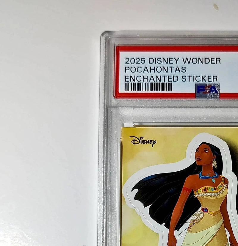 Pocahontas 2025 Topps Disney #ES-17 Enchanted Sticker Card Pocahontas PSA 9 - Non-Sports Card Single