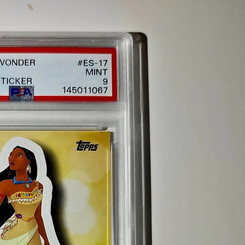 Pocahontas 2025 Topps Disney #ES-17 Enchanted Sticker Card Pocahontas PSA 9 - Non-Sports Card Single