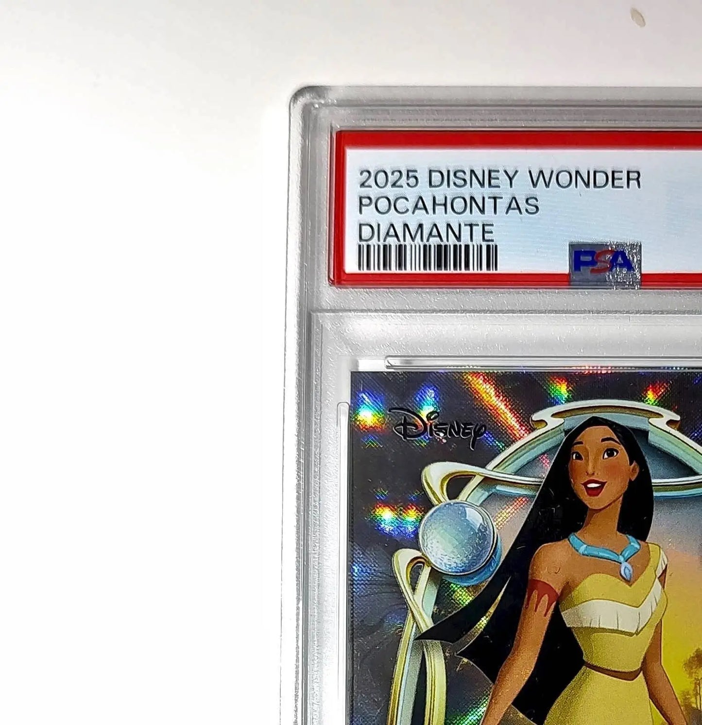 Pocahontas 2025 Topps Disney Wonder #54 Winter Variant Card Pocahontas PSA 9