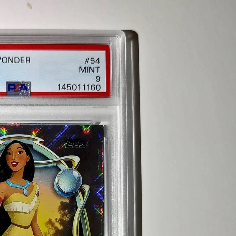 Pocahontas 2025 Topps Disney Wonder #54 Winter Variant Card Pocahontas PSA 9