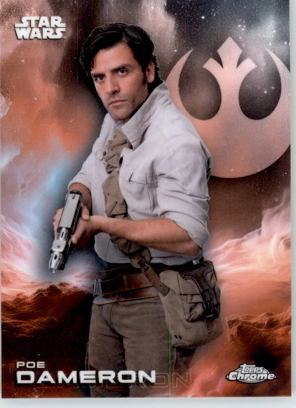 Poe Dameron - 2025 Topps Chrome Star Wars - #145 - Non_sport