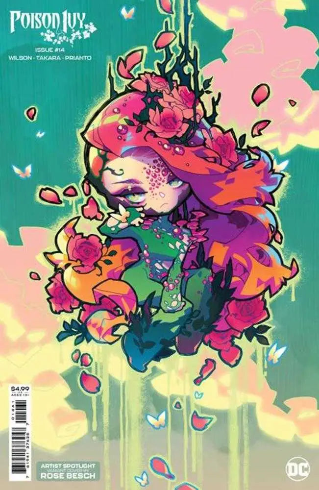 Poison Ivy #14 Cover D Rose Besch Creator Card Stock Variant - Comic Book