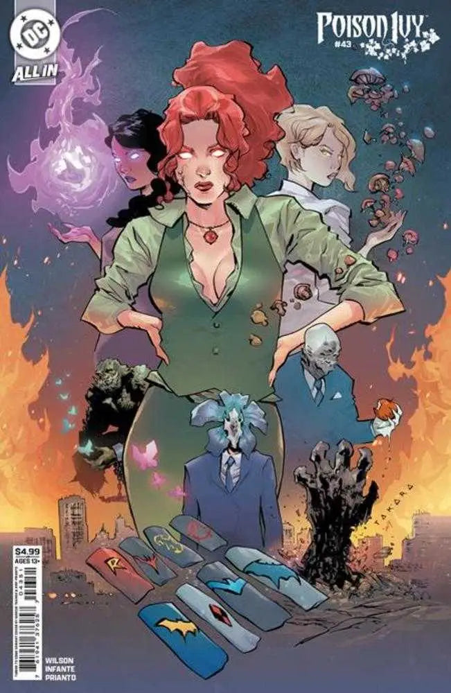 Poison Ivy #43 Cover E Marcio Takara Things To Come Card Stock Variant - Back Issues