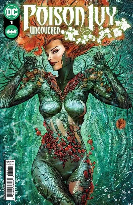 Poison Ivy Uncovered #1 cover featuring Ivy’s greatest variant with lush vines and flowers