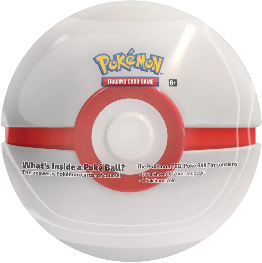 Poke Ball Tin (Premier Ball/Winter 2024) - Pokémon Card Box